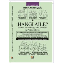 Hangi Aile? Evrimci ve Yaratılışçı Aile Felsefesi ve Politik Etkileri 